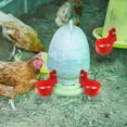 thumbnail image 3 of Vasos para Pollos FLhrweasw Alimentador Automático 6 Uds, 3 of 9