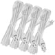 thumbnail image 1 of Cables Multicontacto Triple VoltReach08 4Pzas 4x8m 16 AWG 3 Contactos 127V 7A ABS/Cobre Blanco., 1 of 3