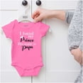 thumbnail image 5 of Found My Prince Grandpa Granddaughter Bodysuit Jumper Girls Infant Baby Brisco Brands 12M, 5 of 6