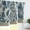 Tropical Blue on Beige, variant on Floral Curtain Valance for Windows 16 Inch Linen Valance for Kitchen Living Room Rustic Cottage Farmhouse Flower Butterfly Curtain Rod Pocket 1 Panel Double Layer Blackout Black on Beige