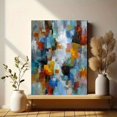 thumbnail image 6 of Geometric Light Burst Abstract Canvas Print Living Room Dining Room Wall Art, 6 of 8