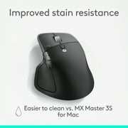 Logitech MX Master 4 for Mac, Ergonomic Bluetooth Mouse with Advanced Performance Haptic Feedback, Ultra-Fast Scrolling, USB-C Charging, Space Black