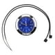 thumbnail image 2 of Reloj universal resistente al agua con esfera azul para manillar de motocicleta, 2 of 6
