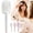 White, variant on Portable Dual-Use Hair Trimming Comb - Portable Bang Styling Comb | 2 in 1 Adjustable 4-Gear Hair Thinning Razor Comb for Household, Travel and Salon Use