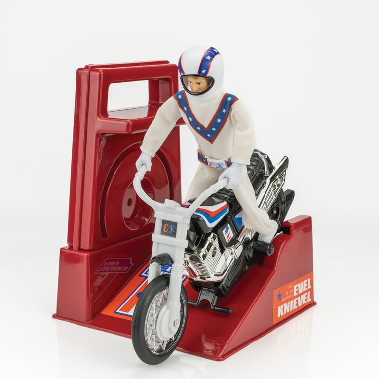 The Evel Knievel Kids Chopper - Allows Kids To Set Their Own Motorcycle  Stunts