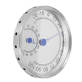 thumbnail image 3 of Round  Stainless Steel Outdoor  Hygrometer Waterproof Large Weather  Heat, 3 of 8
