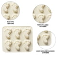 thumbnail image 5 of 2 piezas de molde para galleta de chocolate, molde para modelar los pies pequeños, molde para cubitos de hielo., 5 of 5