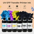 thumbnail image 6 of Soft UV DTF Transfer Printer Ink 500mL Black Bottle Refill Soft Ink Premium Ultraviolet Curable Direct to Film Printing AB Film Sticker Decal Custom Logo Branding Drink Glass Bottles, Phone Cases, 6 of 7