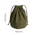 thumbnail image 3 of Mochila Con Cordón Para Acampar SUNDICK Camping Cordón Bolsas Lona Misceláneas Bolsa de Almacenamiento (Verde Oliva L) Ndcxsfigh  Para Estrenar, 3 of 9