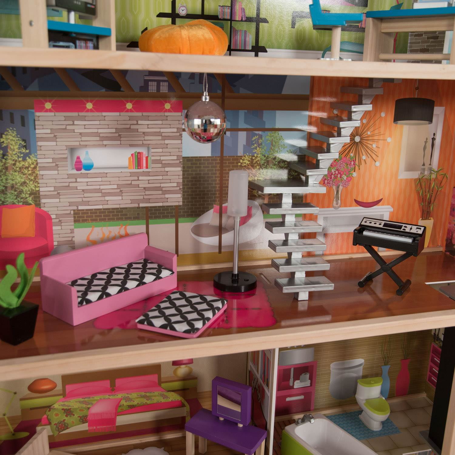 soho modern dollhouse