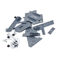 thumbnail image 2 of 1:200 Scale United States B-2 Spirit Stealth Strategic Heavy Bomber Quick Build Model Kit with Stand 20PCS DIY Airplane Model Gift for Adults and Kids Collection, 2 of 9