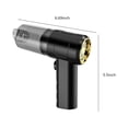 thumbnail image 4 of TIMIFIS Handheld Vacuum Car Portable Handheld Small Vacuum Cleaner Wireless Home Car-Use Rechargeable High-Power Powerful Vacuum Cleaner Other Exterior Accessories, 4 of 9