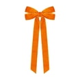thumbnail image 2 of Lilixerw Orange Christmas Bow Decor for Tree Wreath Wall Festive Holiday Seasonal Bright Charming Classic Warm Elegant Lovely Cheerful Decoration, 2 of 6