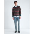 thumbnail image 2 of Free Assembly Men's Fair Isle Sweater with Long Sleeves, Midweight, Sizes XS-3XLT, 2 of 6