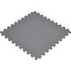Norsk 24 sq ft Interlocking Foam Floor Mat, 6-Pack, Gray