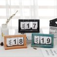 thumbnail image 4 of Coofit Table Calendar Creative Simple Desk Calendar Desk Decoration pour le bureau à domicile, 4 of 10