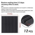 thumbnail image 2 of 12 Pack Acoustic Foam Panels 1 X 12 X 12 inch for Home, 2 of 5