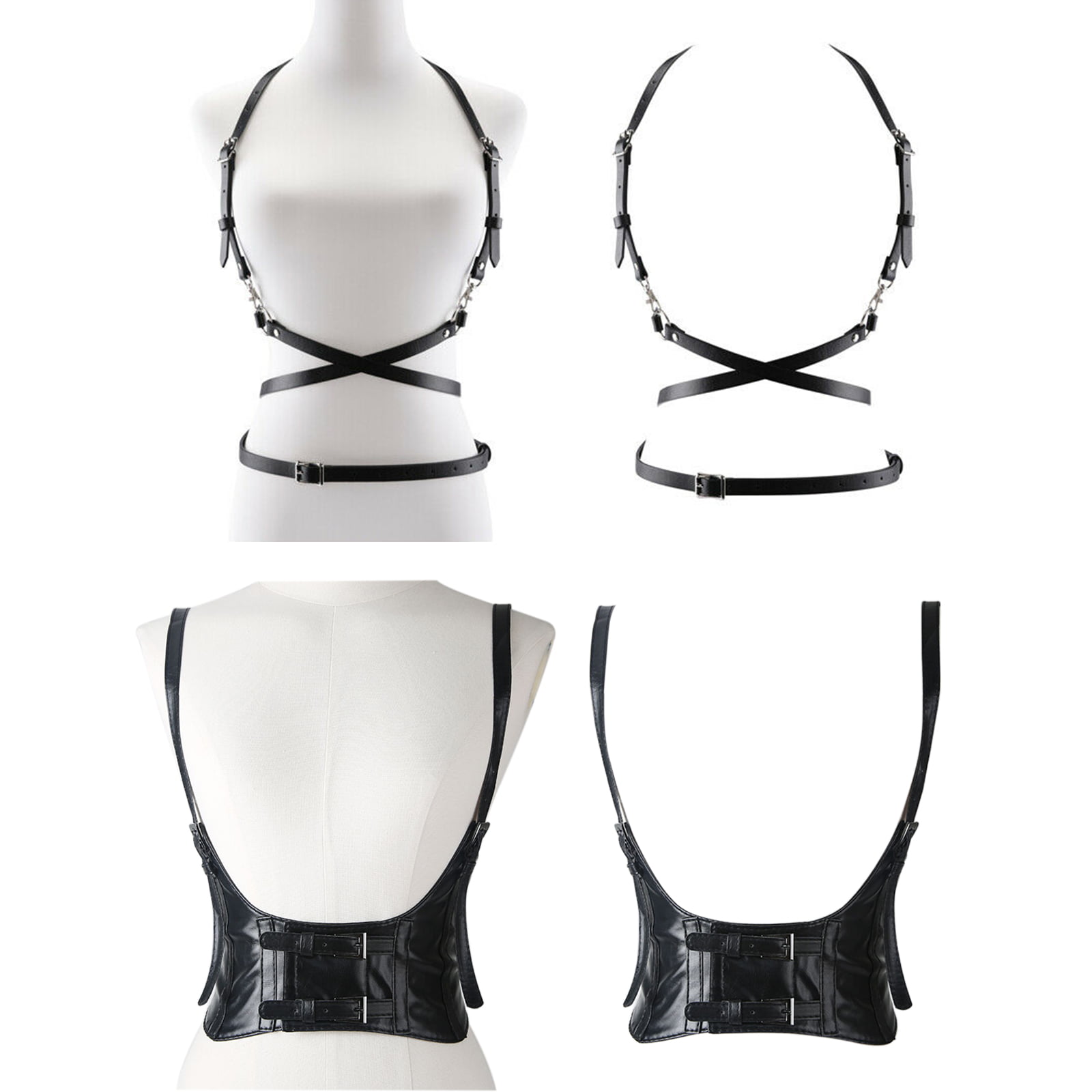 Leather Body Harness For Women