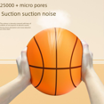 thumbnail image 4 of Pelota silenciosa para niños, pelota de raqueta de PU silenciosa, esponja silenciosa, baloncesto de interior, tiro, deportes, embalaje comprimido, 4 of 4