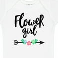 thumbnail image 4 of Inktastic Flower Girl with Arrow and Flowers Girls Baby Bodysuit, 4 of 5