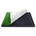 thumbnail image 4 of Veryke Artificial Grass Bathroom Mat for Puppies and Small Pets, 25"x20", 4 of 8