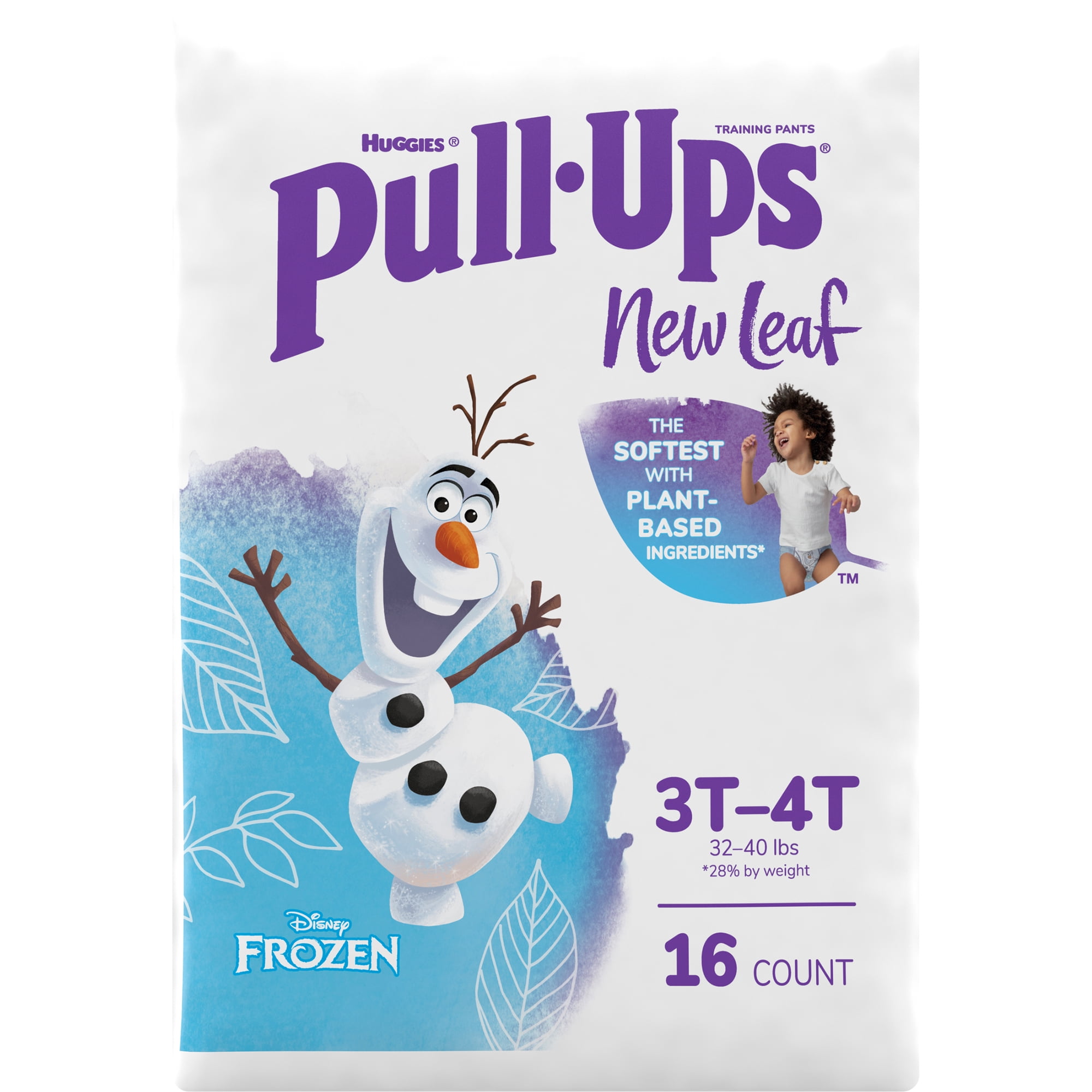 Pull-Ups New Leaf Boys' Disney Frozen Training Pants, 3T-4T, 16 Ct (Select for More Options)