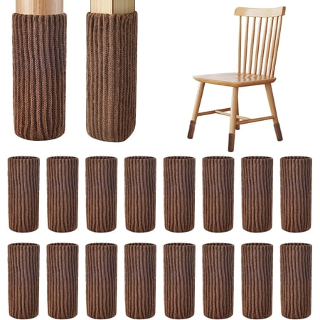 16 pcs brown furniture socks product