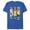 Royal Blue, variant on Men's Pokemon Mewtwo, Pikachu, and Psyduck Skateboard Decks Graphic Tee Royal Blue Medium
