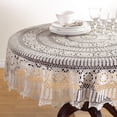 thumbnail image 5 of Saro Lifestyle Crochet Lace Tablecloth, 5 of 5
