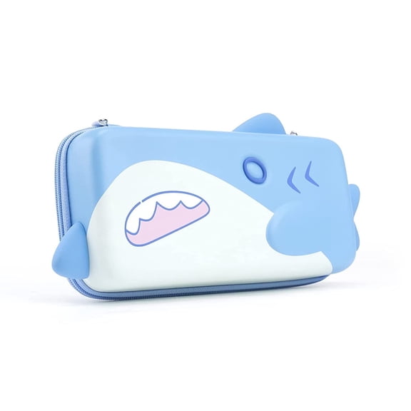 GeekShare Shark Carrying Case for Nintendo Switch 2017/OLED Portable Bag for Switch Console & Accessories