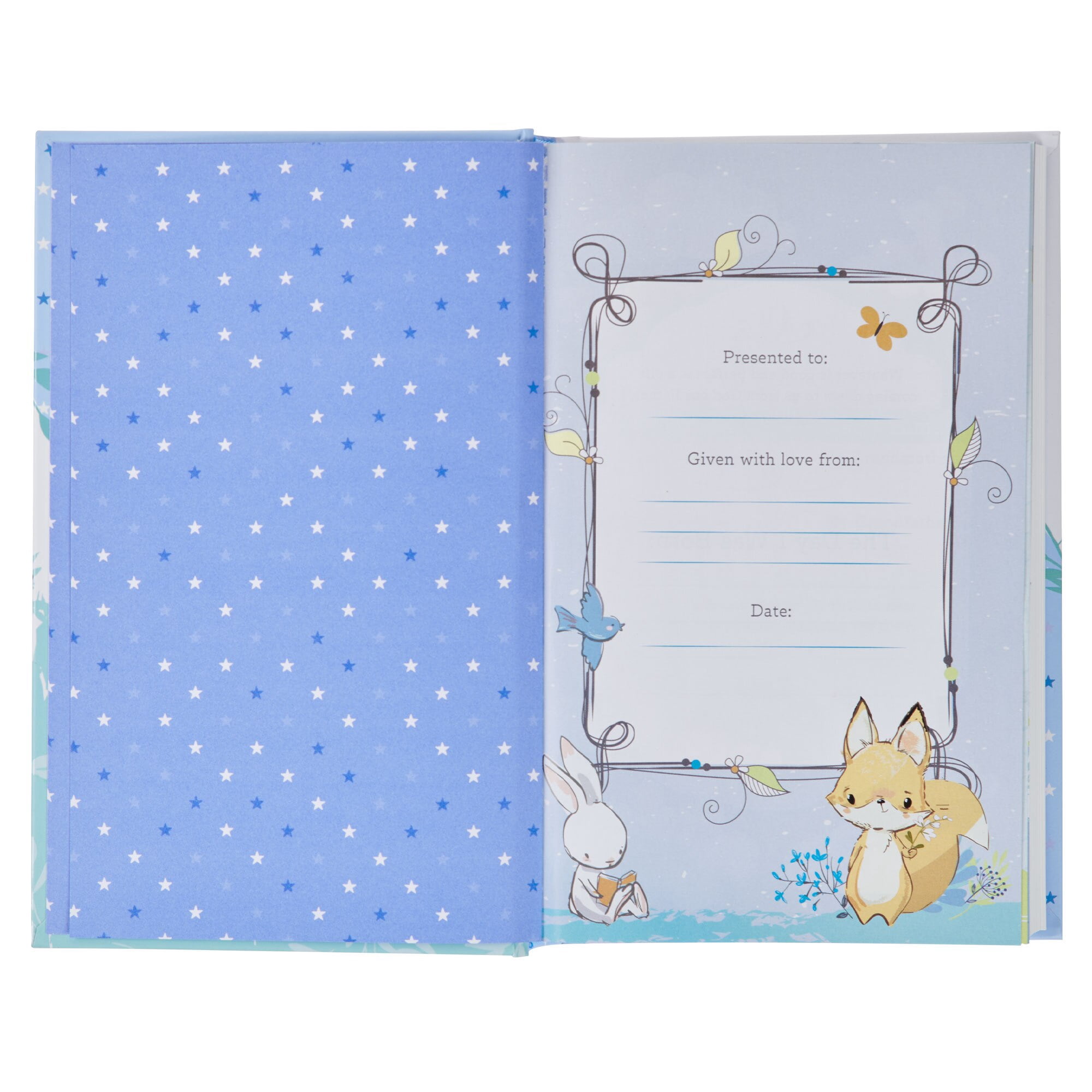Bible NLT Infant (Hardcover, Blue) (Hardcover)