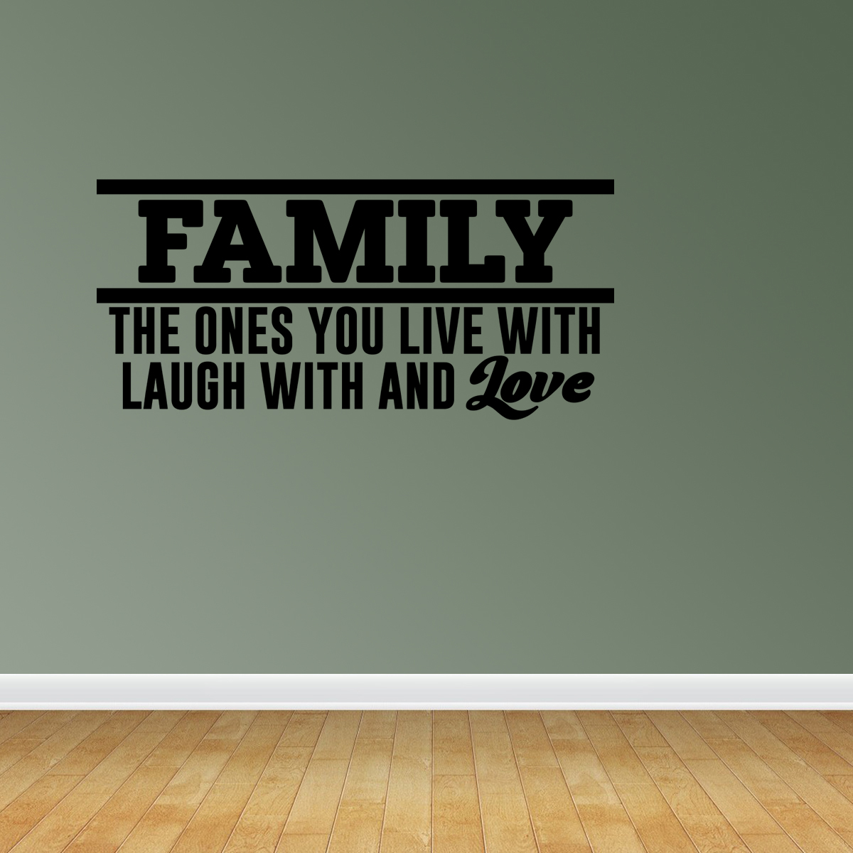 Family Wall Decal Live Laugh Love Vinyl Decal Christian Vinyl Wall Decal JP270L