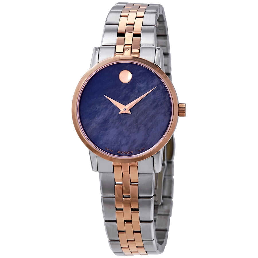 of Pearl Dial Two-tone Ladies Watch 