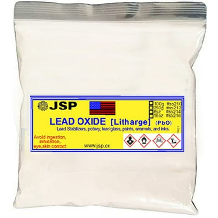 Lead Oxide (Litharge) 8 ounces