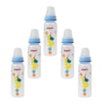 thumbnail image 1 of Pack 5 Biberones Pigeon Standard 240ml/8oz Diseño Elefante multicolor, 1 of 10