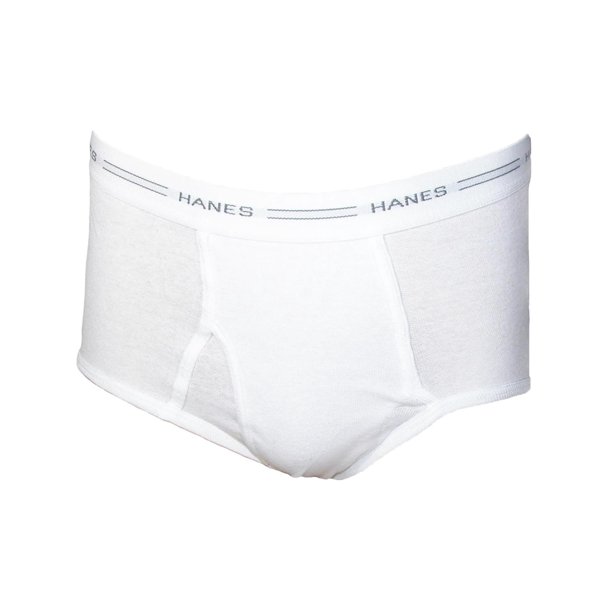 Hanes Men's Cotton White Briefs with Comfort Flex Waistband (Pack of