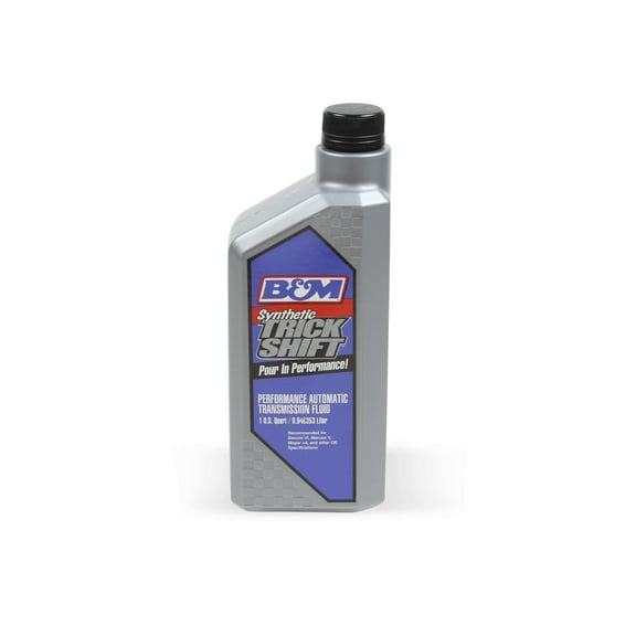 B&M Automatic Transmission Trick Shift Fluid 1 Quart Bottle