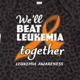 thumbnail image 4 of Inktastic We'll Beat Leukemia Together Leukemia Awareness Boys or Girls Baby Bodysuit, 4 of 5