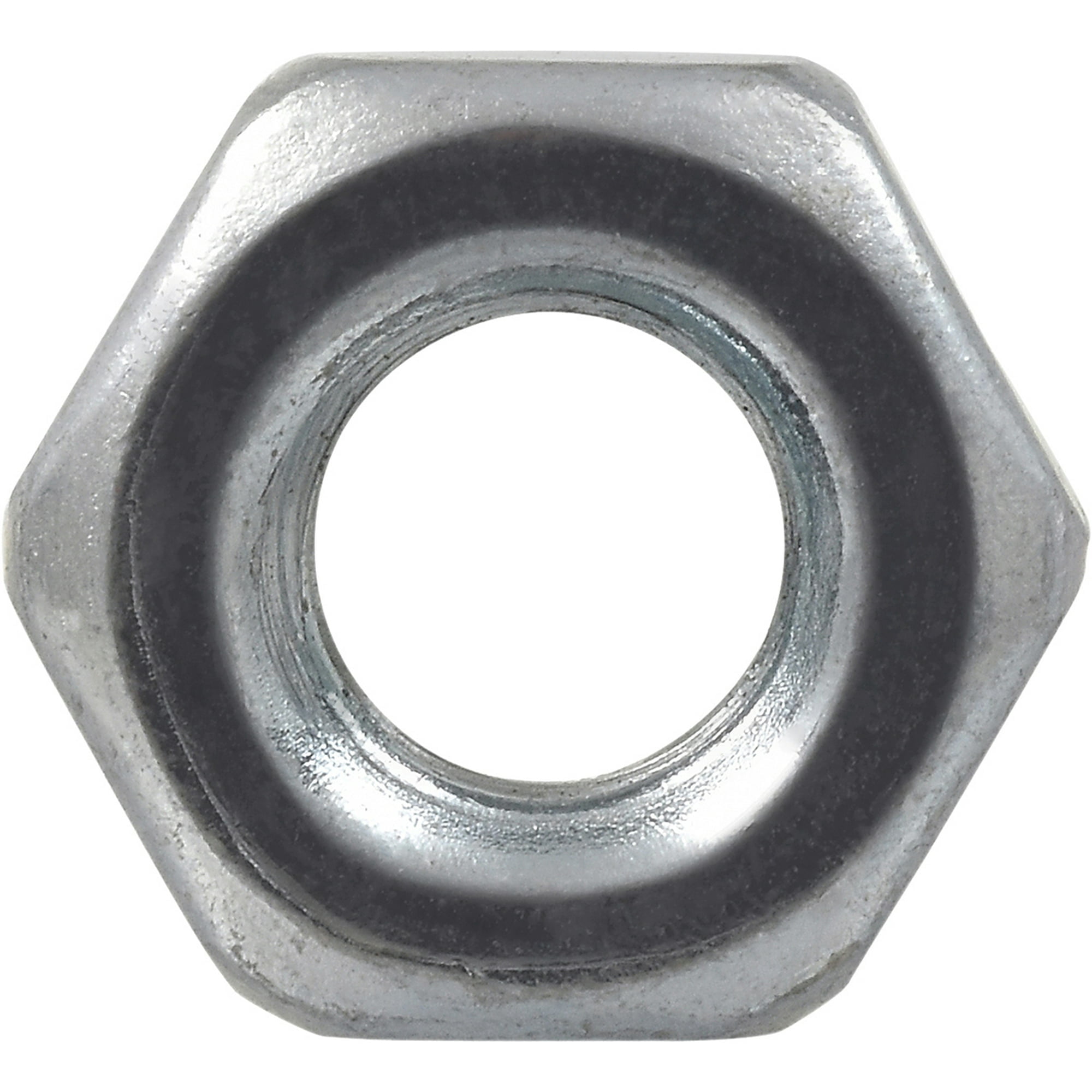 (10 pack) Hillman Hex Nuts, 5/16-18", Corrosion Resistant, Steel, Zinc Finish, Silver, 10 pack