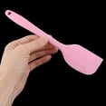 thumbnail image 4 of Inicio Panadería Pastel de silicona Helado Mantequilla Bricolaje Herramienta para hornear Espátula Raspador Rosa Rosado, 4 of 4