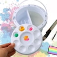 thumbnail image 1 of Limpiador de pinceles, vaso de enjuague portátil con soporte para pinceles, herramienta para lavar pinceles, suministros de para el aula de, 1 of 8