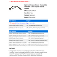 thumbnail image 2 of Upstream Oxygen Sensor - Compatible with 2005 - 2010 Chrysler Town & Country 2006 2007 2008 2009, 2 of 2