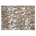 thumbnail image 2 of Addison Rugs Chantille Indoor/Outdoor Transitional Animal Print Chocolate Washable Rectangle Rug, 1'8" x 2'6", 2 of 6