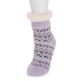 thumbnail image 2 of MUK LUKS Women's 1 Pair Pack Tall Cabin Chenille Eyelash Knit Slipper Socks, 2 of 2