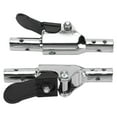 thumbnail image 1 of Wheelchair Back Folder, Stable 1 Pair Stainless Steel Rustless Backrest Folding Switch Accessories  for Wheelchair Replacement, 1 of 7