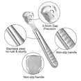 thumbnail image 2 of Portable Stainless Steel Foot Scraper Foot Care Tool Dead Skin Remover Scraper for Travel, 2 of 8
