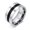 6, variant on Opvise Women Men Simple Wedding Engagement Stainless Steel Finger Ring Band Jewelry