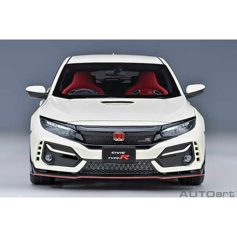 Autoart 1/18 シビックタイプR FK8 チャンピオンシップホワイト Amazon | AUTOart 1/18 ホンダ シビック タイプR FK8 2017