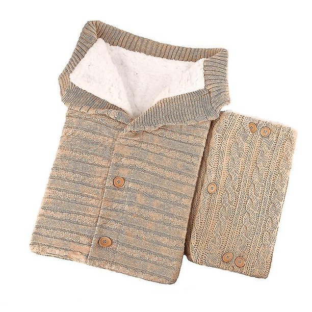 Saco de dormir para bebé, saco de dormir suave y bonito, envoltura para cochecito + guantes