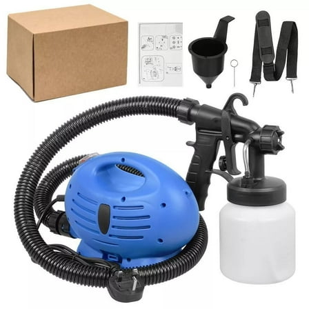 800ML HVLP Paint Sprayer Machine Handheld 650W Electric Spray Gun Painting Tool for Home and Outdoor Use, 3 Spray Patterns